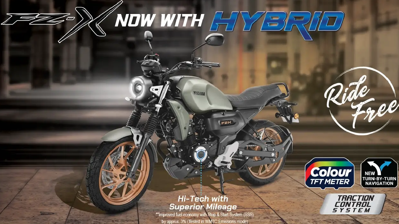 Yamaha FZ-X Hybrid Launched in India