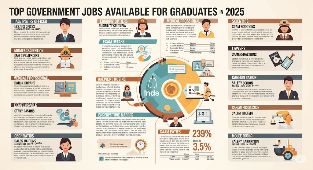Top Government Jobs After Graduation in India 2025