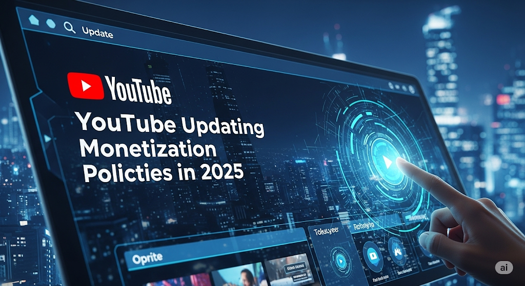 YouTube Updating Monetization Policies in 2025