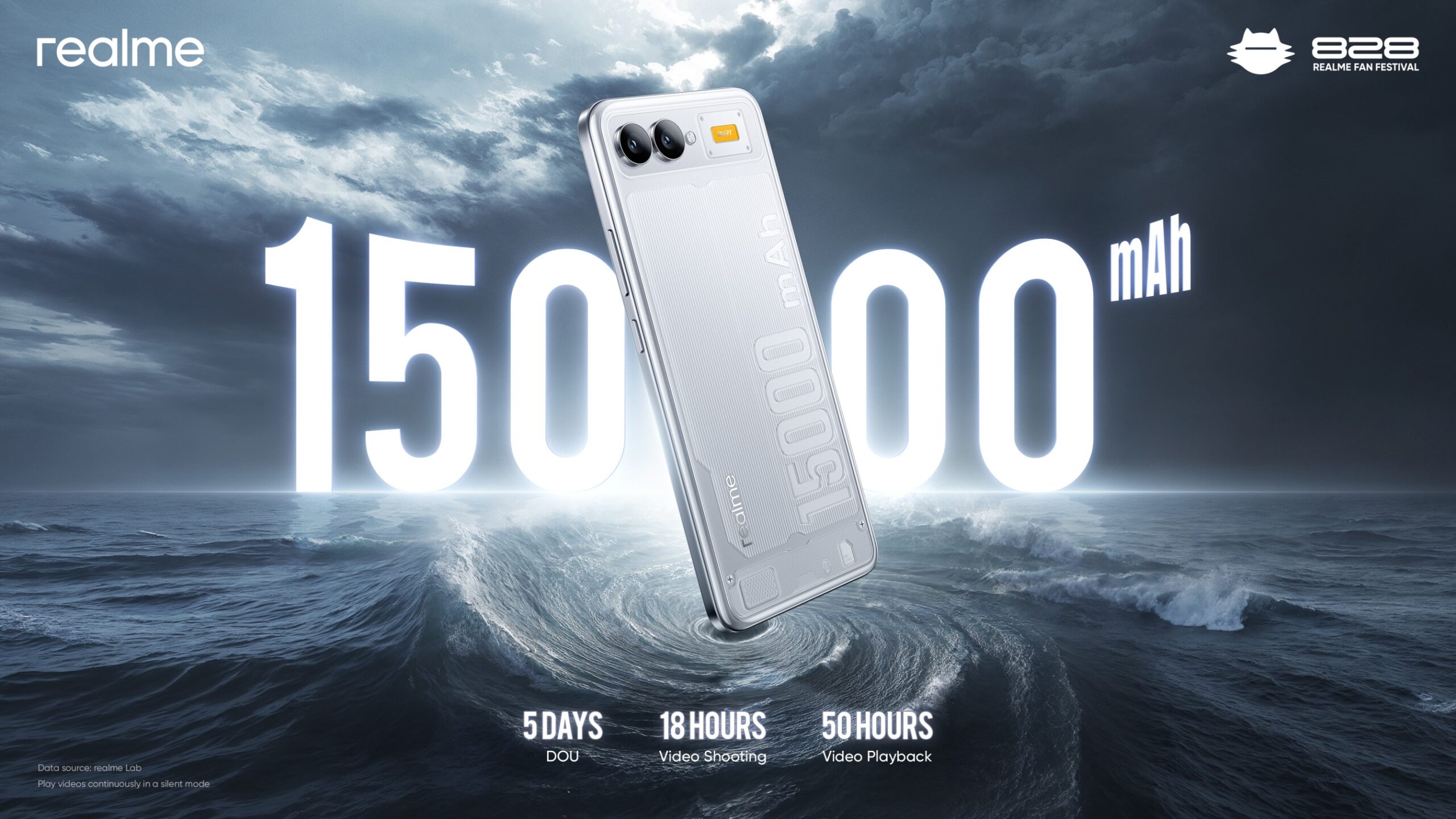 Realme Concept Phone with 15,000mAh Battery Unveiled