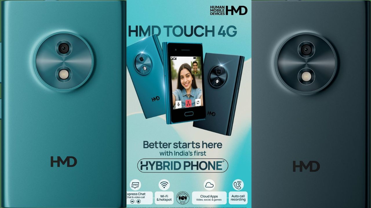 HMD Touch 4G Hybrid Phone Launched in India: Price & Features