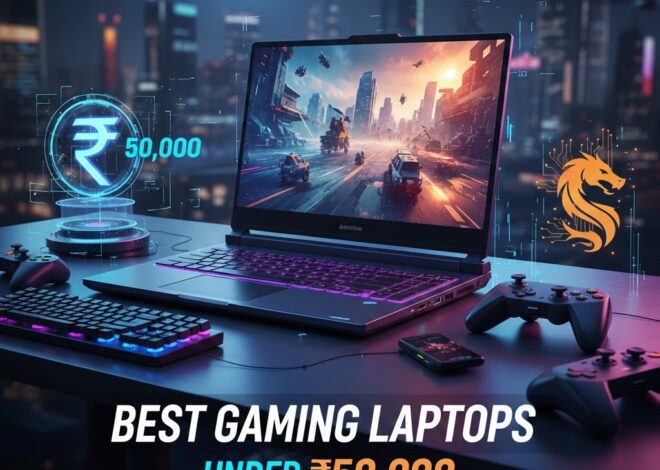 Best Laptops for Gaming Under ₹50,000 (2025)